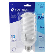 Lámpara espiral T4 28 W luz de día en blíster, VOLTECK