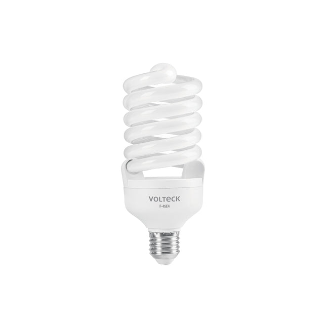 Lámpara espiral T4 45 W alta potencia luz de día, caja