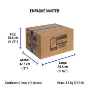 Lámpara espiral T4 55 W alta potencia luz de día, caja