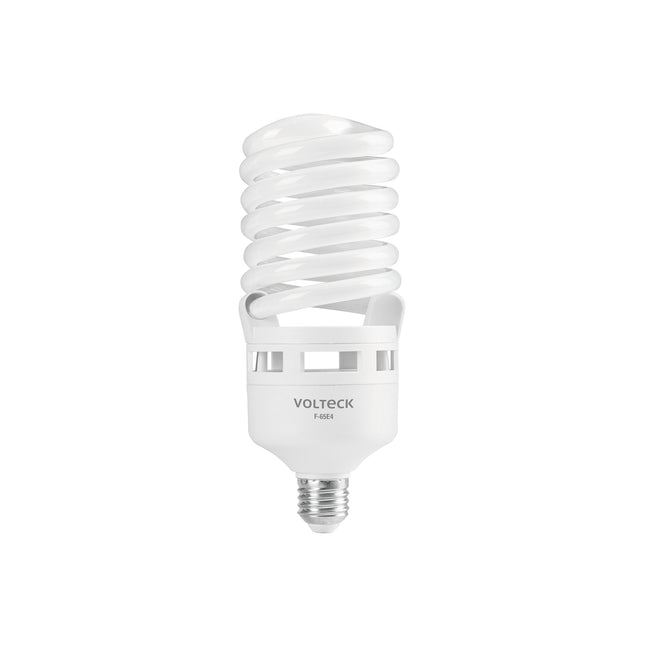 Lámpara espiral T4 65 W alta potencia luz de día, caja
