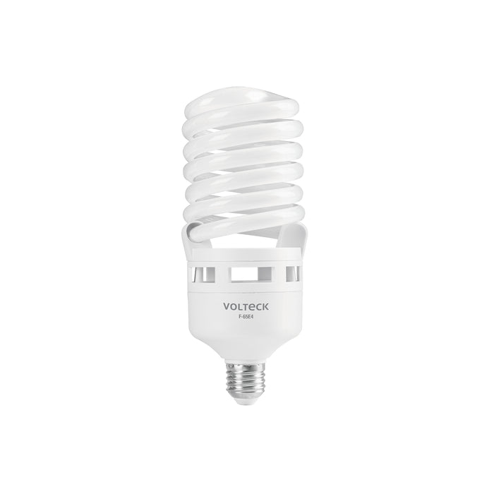 Lámpara espiral T4 65 W alta potencia luz de día, caja