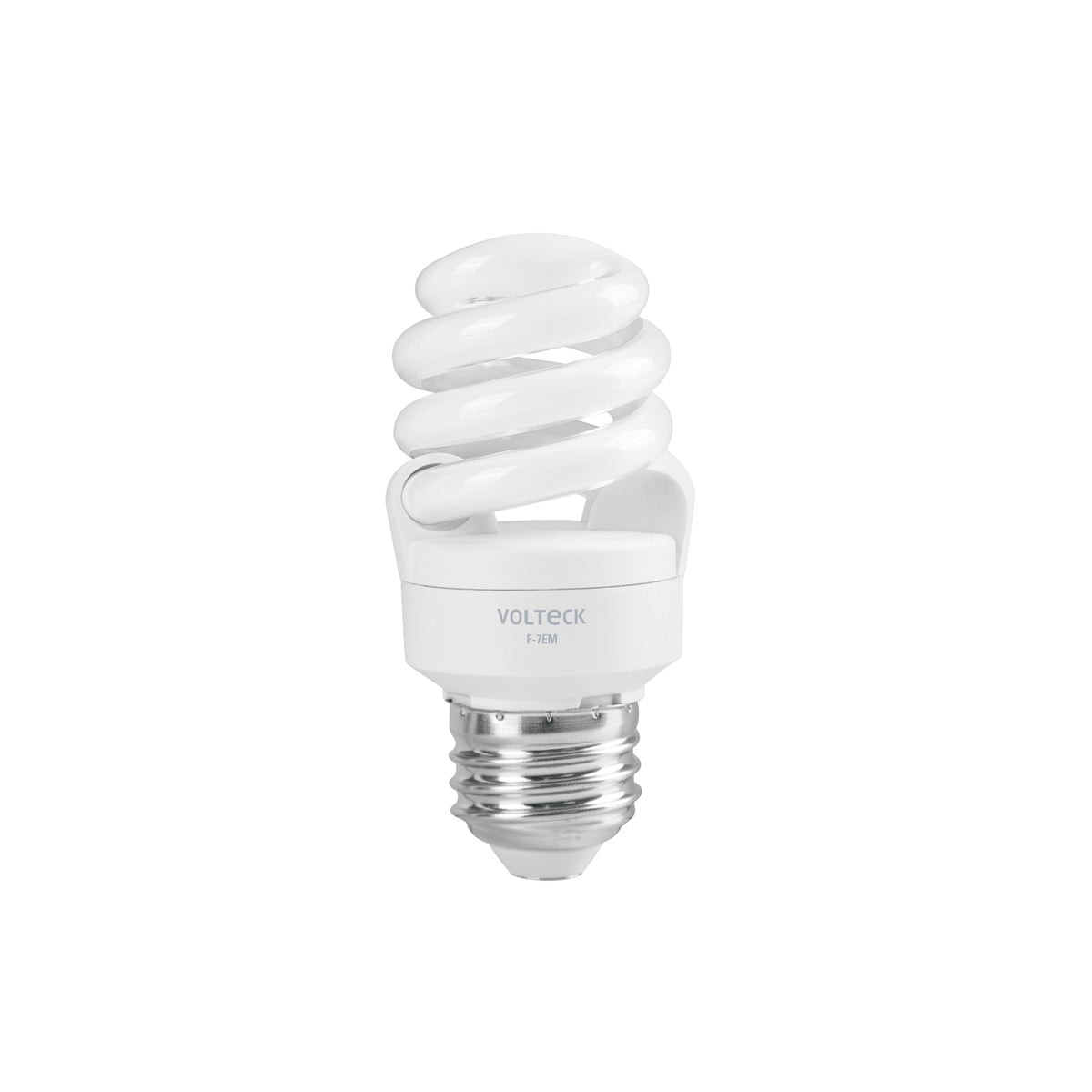 Lámpara espiral mini T2 7 W luz de día en blíster, VOLTECK