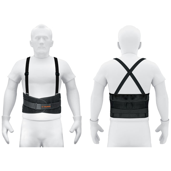 Faja lumbar con tercer cinturón, talla M, TRUPER