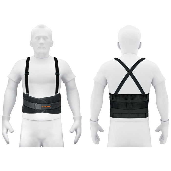 Faja lumbar con tercer cinturón, talla M, TRUPER