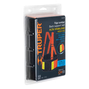 Faja lumbar naranja con cintas de alta visibilidad,CH,TRUPER