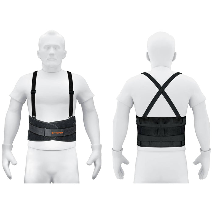 Faja lumbar con tercer cinturón, talla EG, TRUPER