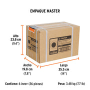 Flexómetro de bolsillo 2 m cinta 13 mm, TRUPER