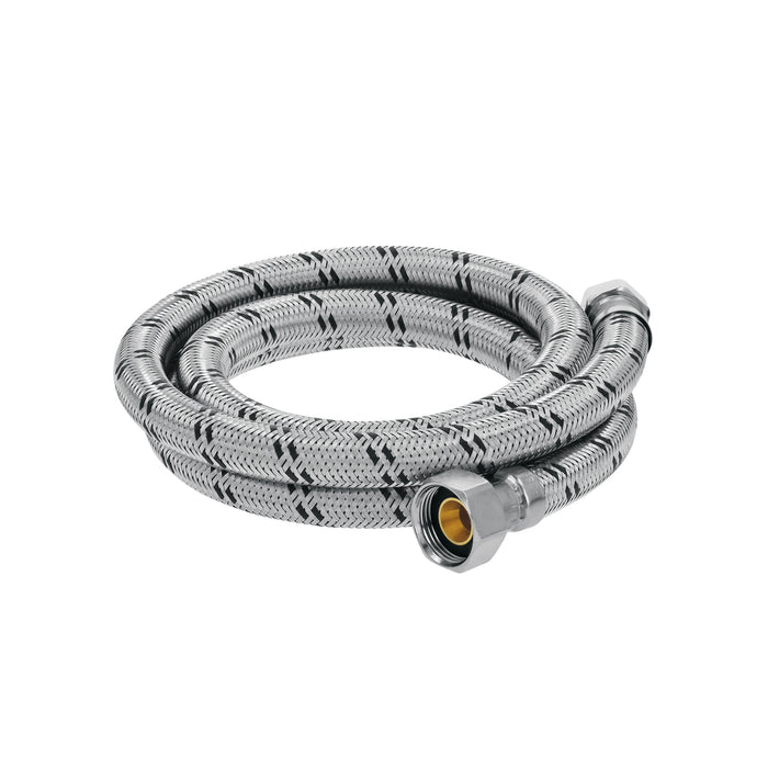 Manguera para boiler, acero inox. 1/2'H x 3/4'H, 150 cm