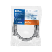 Manguera para boiler, acero inox. 1/2'H x 3/4'H, 150 cm