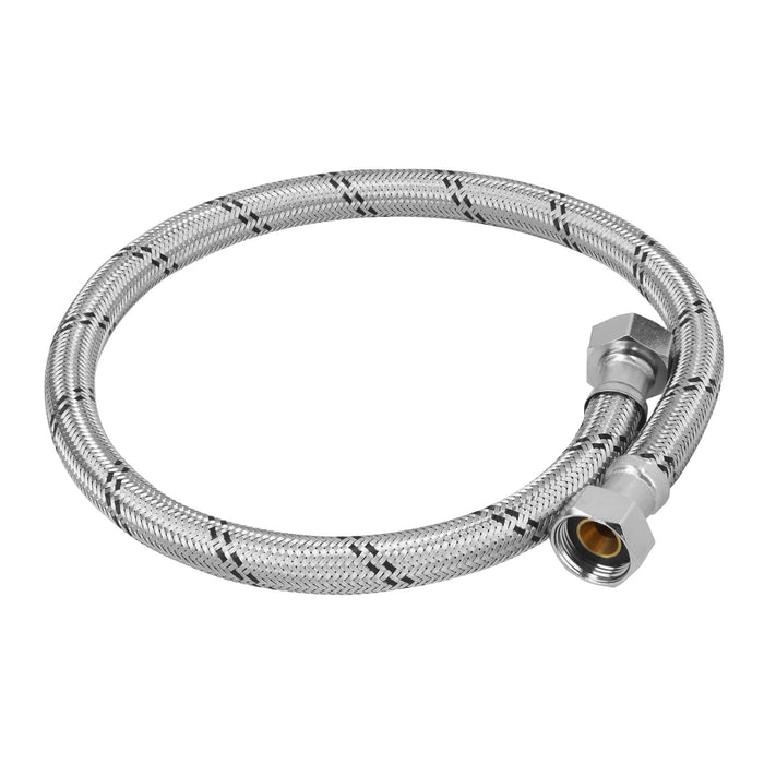 Manguera para boiler, acero inox. 1/2'H x 3/4'H, 40 cm