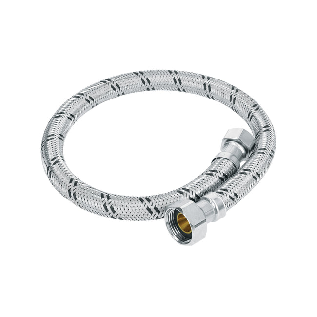 Manguera para boiler, acero inox. 1/2'H x 3/4'H, 60 cm