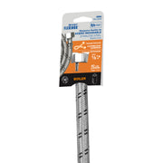 Manguera para boiler, acero inox. 1/2'H x 1/2'H, 40 cm