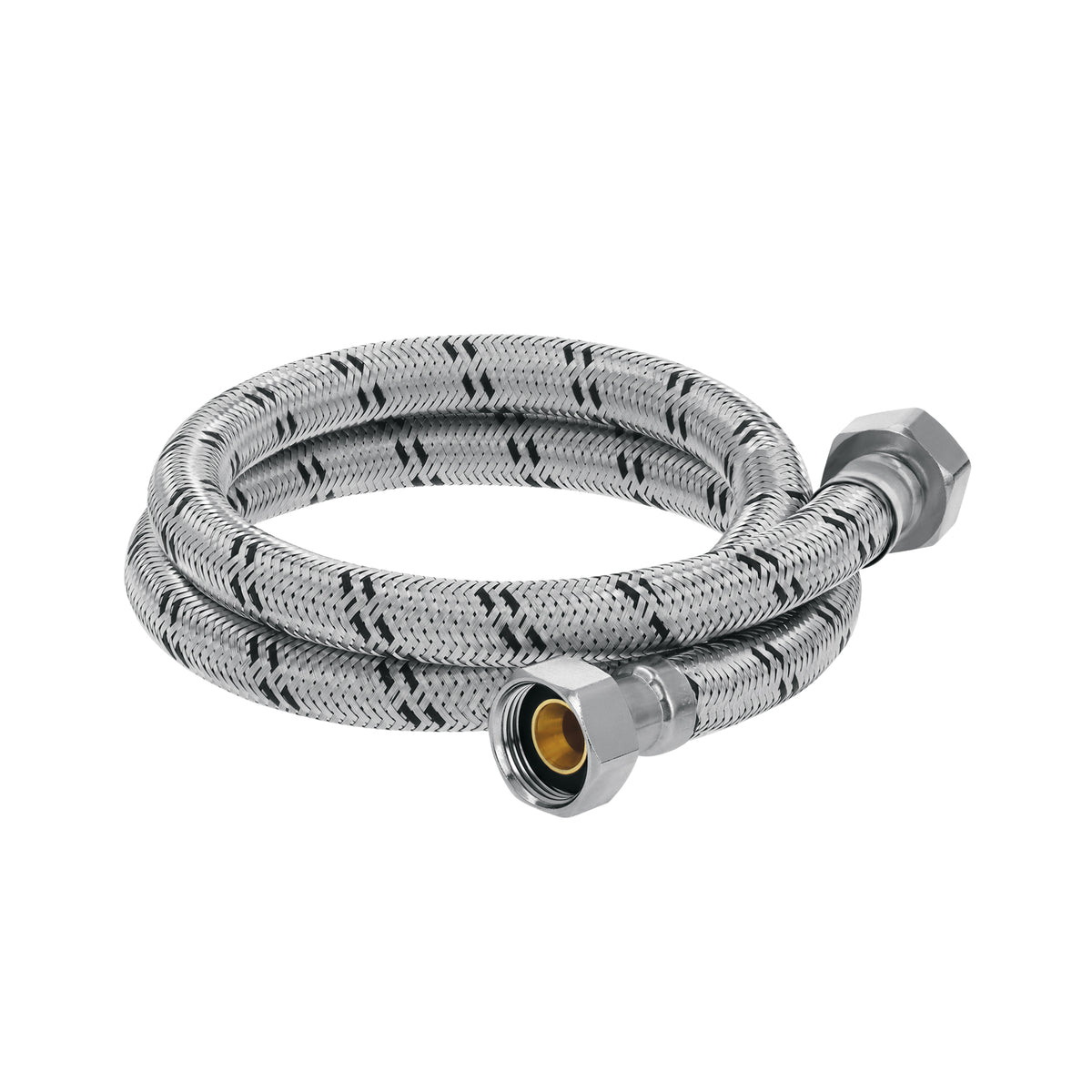Manguera para boiler, acero inox. 3/4'H x 3/4'H, 100 cm
