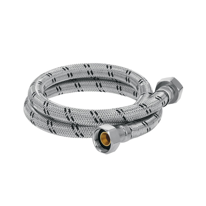 Manguera para boiler, acero inox. 3/4'H x 3/4'H, 100 cm