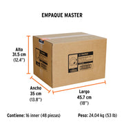 Flexómetro XTRA 7.5 m cinta extra ancha 28 mm, TRUPER