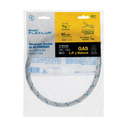 Manguera para gas, aluminio, 3/8' flare, 60 cm, FOSET