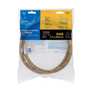 Manguera para gas, vinilo, 3/8' flare, 100 cm, FOSET
