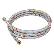 Manguera para gas, aluminio, 5/16' flare, 200cm, FOSET BASIC