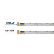 Manguera para gas, aluminio, 3/8' flare, 200 cm, FOSET