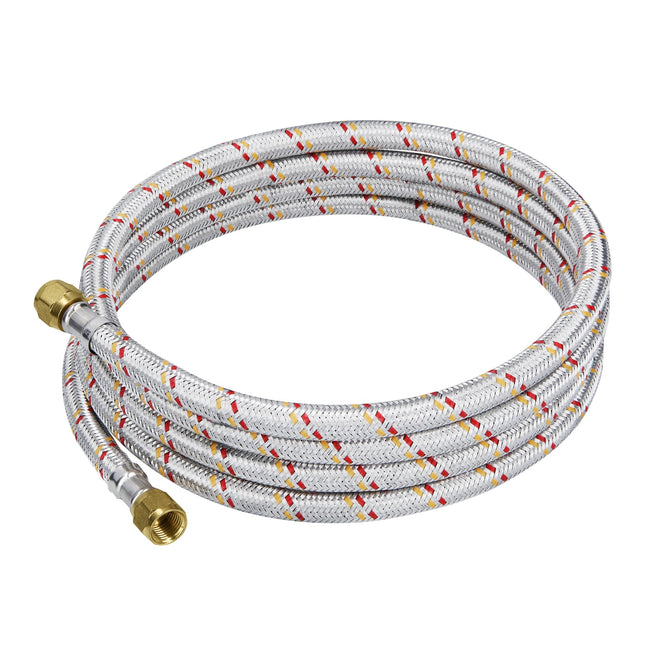 Manguera para gas, aluminio, 5/16' flare, 250cm, FOSET BASIC