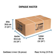 Manguera para gas, aluminio, 3/8' flare, 300 cm, FOSET BASIC