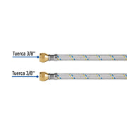 Manguera para gas, aluminio, 3/8' flare, 300 cm, FOSET