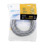 Manguera para gas, aluminio, 3/8' flare, 400 cm, FOSET