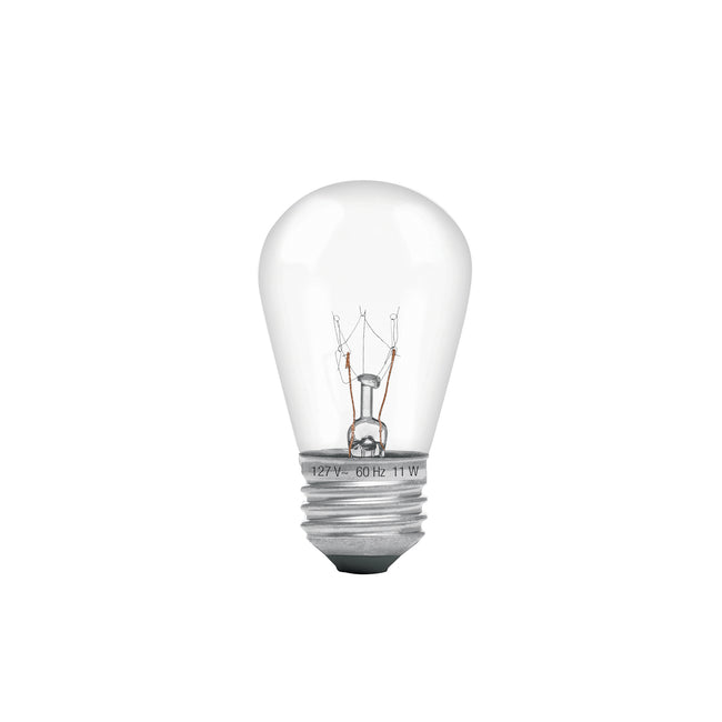 Lámpara incandescente S14 11 W luz cálida, VOLTECK