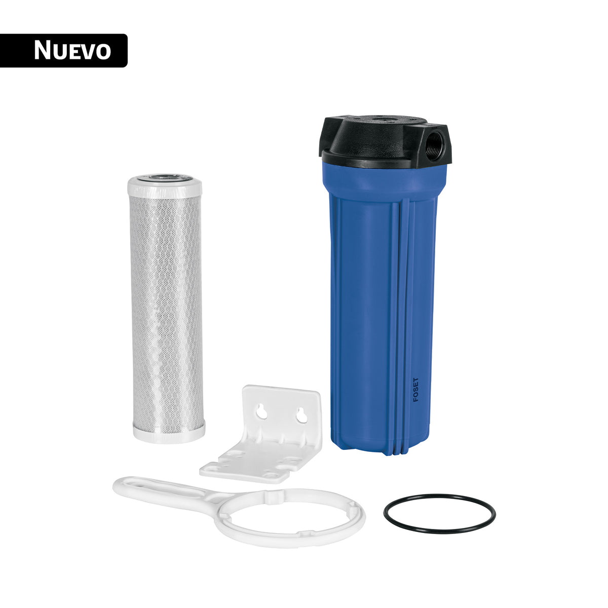 Filtro de carbón activado para agua, FOSET