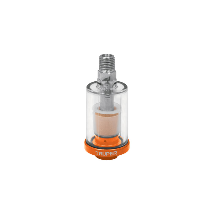Filtro separador de agua y aceite, cuerda 1/4' NPT, TRUPER