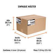 Flota esponja 9 1/2', esp. 3/4' acabado áspero, Comfort Grip