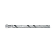 Manguera lavabo/fregadero, acero inox, 1/2' x 3/8', 40 cm