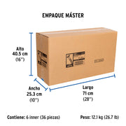 Manguera de vinilo, para llenado de lavadora, 120 cm, FOSET
