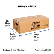 Manguera para monomando, acero inox, 1/2'x M10, 55 cm