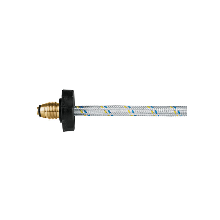 Manguera pigtail, aluminio, 7/16' x 7/8', 55 cm, FOSET
