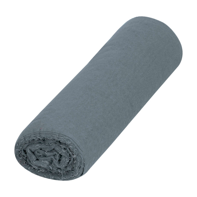 Rollo de 25 m de franela gris de algodón, KLINTEK