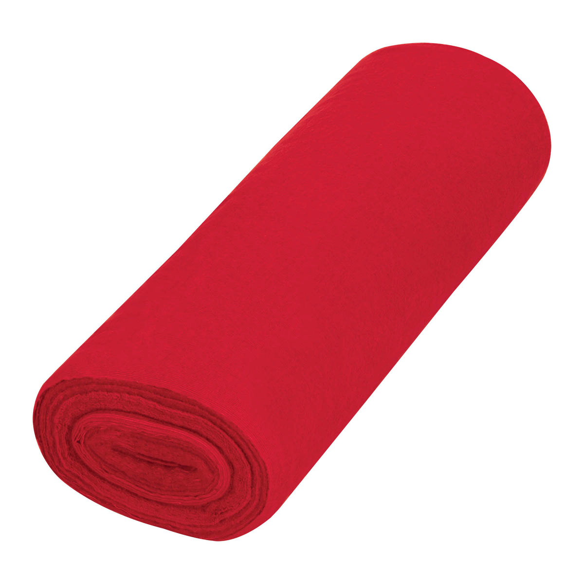 Rollo de 25 m de franela roja de algodón, KLINTEK