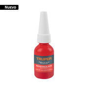 Fijador de roscas, permanente, 10 ml, rojo, TRUPER