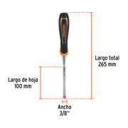 Formón 3/8' mango Comfort Grip, TRUPER
