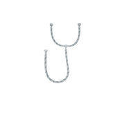 Manguera 'T' lavabo/fregadero,acero inox,1/2'x1/2'x1/2',55cm