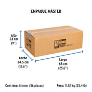 Manguera 'T' lavabo/fregadero,acero inox,1/2'x1/2'x1/2',55cm