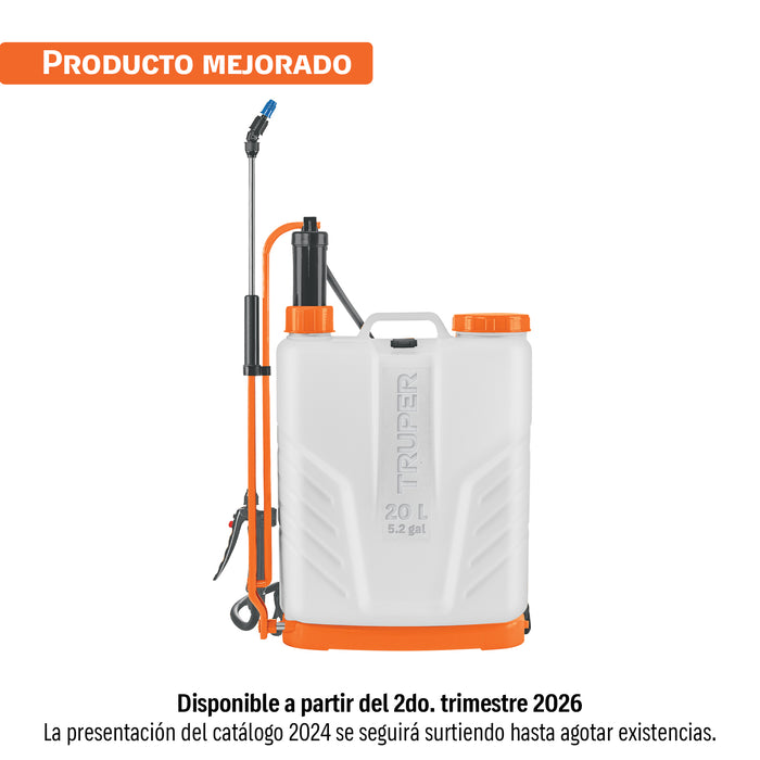Fumigador de 20 L manual de mochila, TRUPER