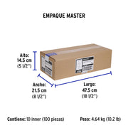 Blíster con 2 fusibles 30 A con agarradera, VOLTECK