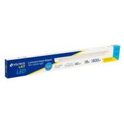 Luminario lineal LED 18W, 6500K, delgado, para gabinete