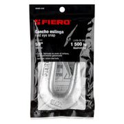 Gancho eslinga de acero forjado 5/8', carga 1500 kg, FIERO