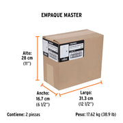 Gato hidráulico de botella de 16 Ton, TRUPER