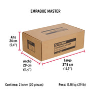 Bolsa con 5 guardacabos para cable de acero de 5/8', FIERO