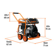 Generador portátil 10 kW motor a gasolina, TRUPER
