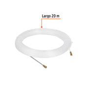 Guía de nylon de 20 m para cable, TRUPER