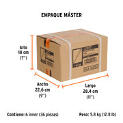 Desarmador de cruz de golpe 1/4' x 4', TRUPER EXPERT